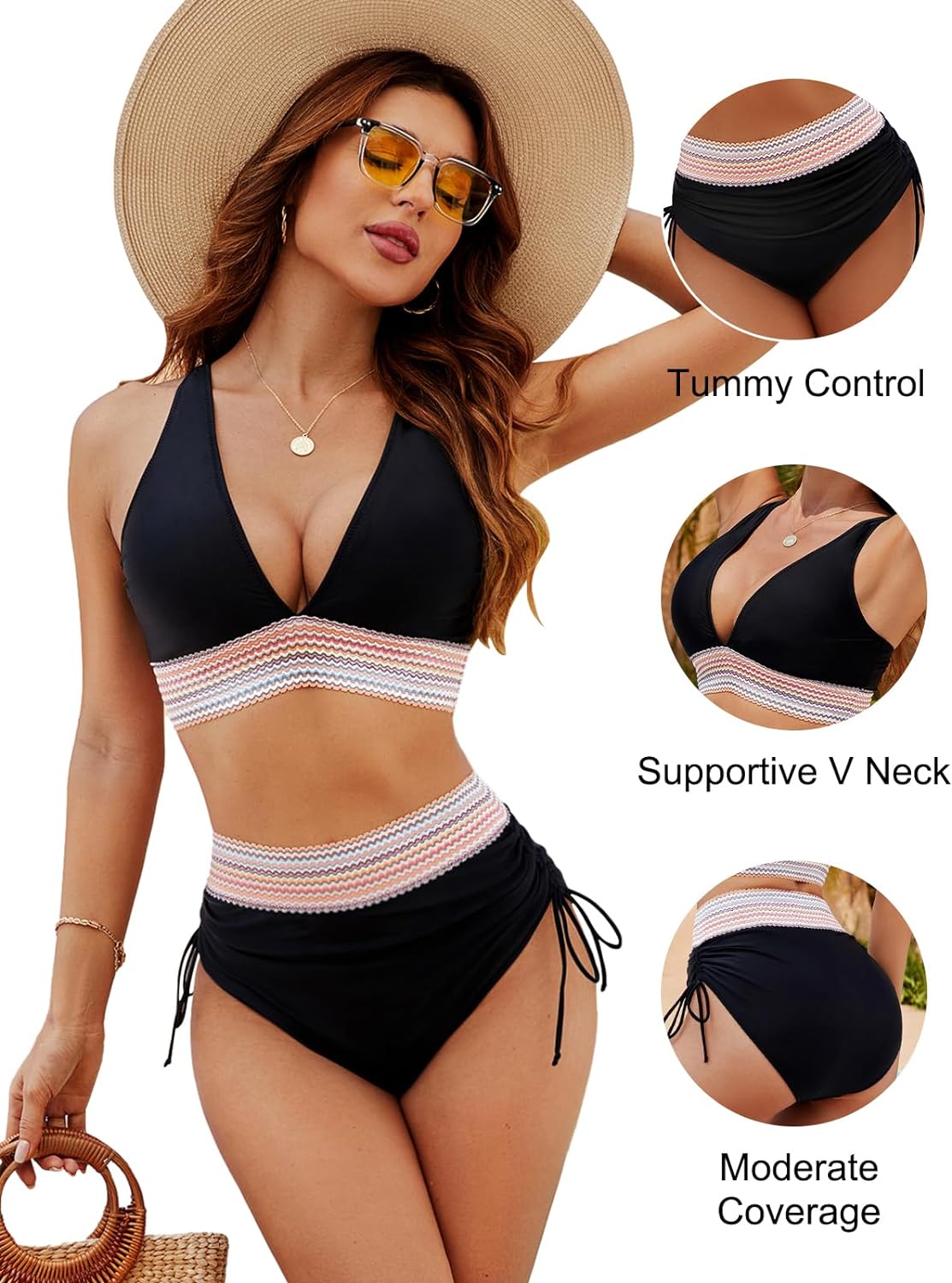 Elara | Bikini Moldeador de Cintura Alta