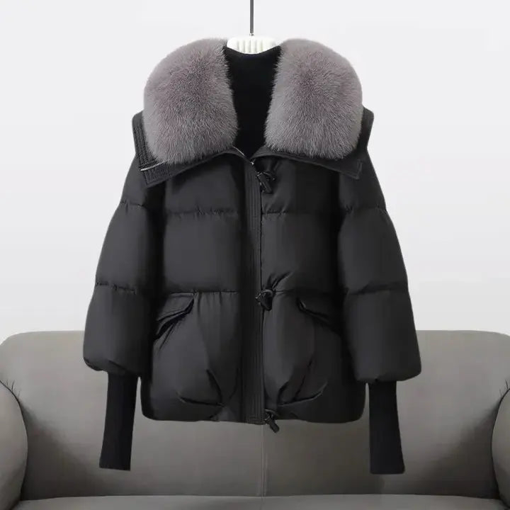 Hannah | Chaqueta Invernal con Cuello de Pelo