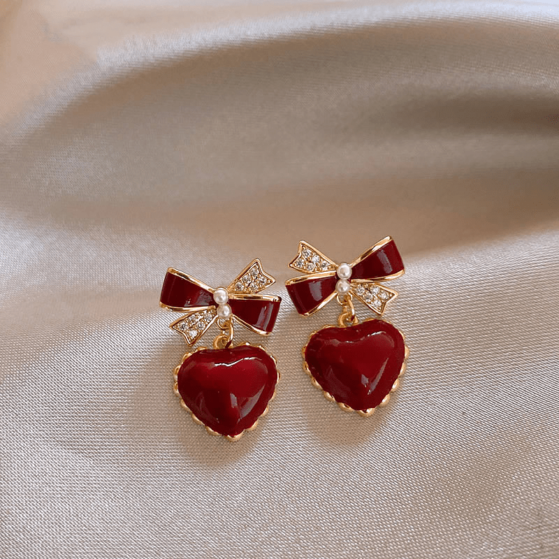 Niamh | Pendientes Corazón Elegante