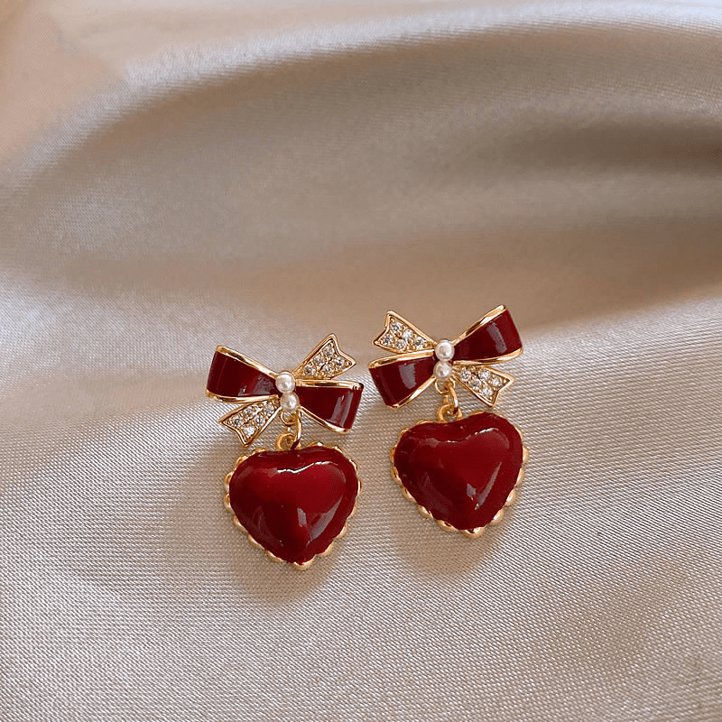 Niamh | Pendientes Corazón Elegante
