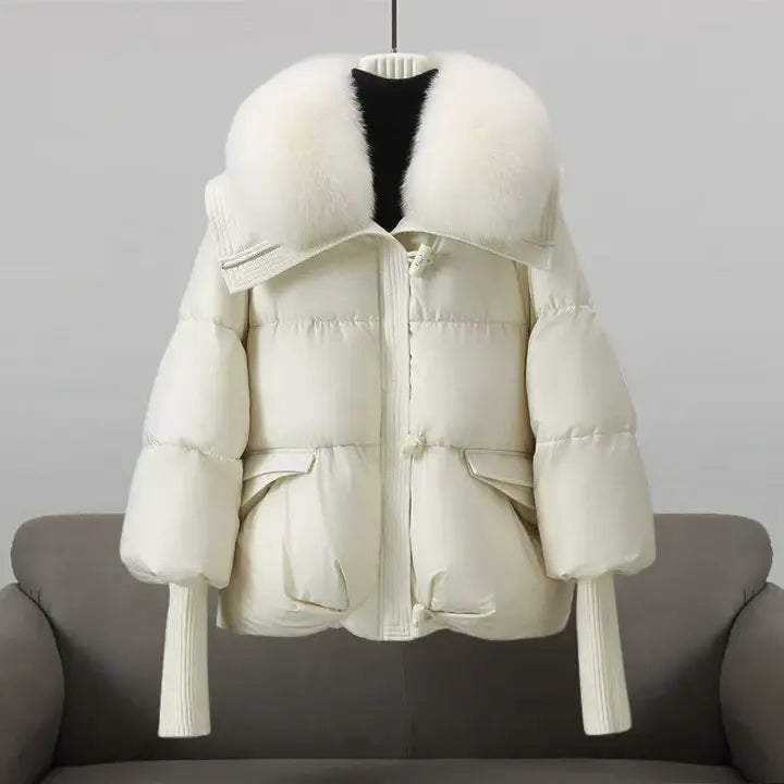 Hannah | Chaqueta Invernal con Cuello de Pelo