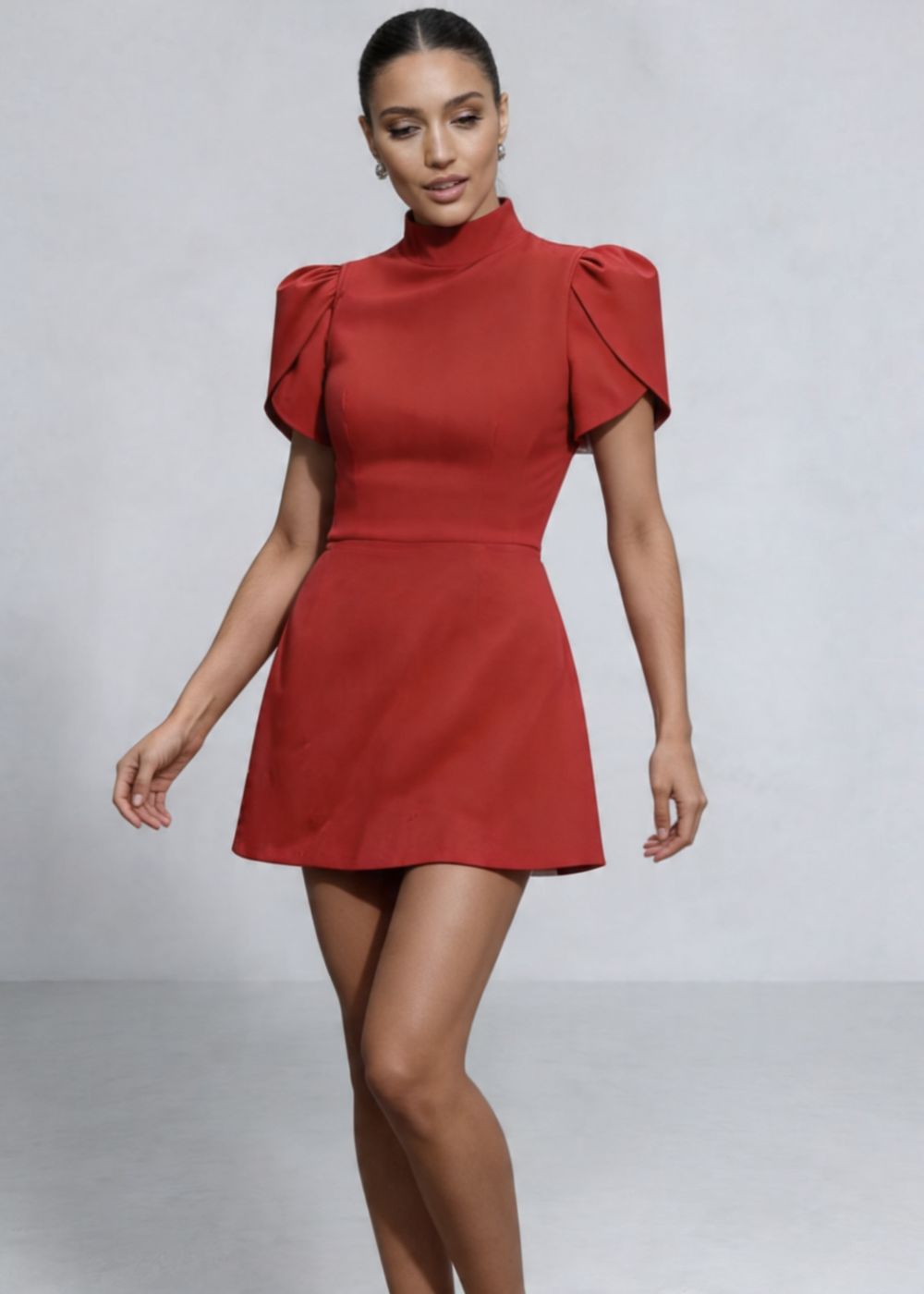 Leah | Vestido Mini con Lazo
