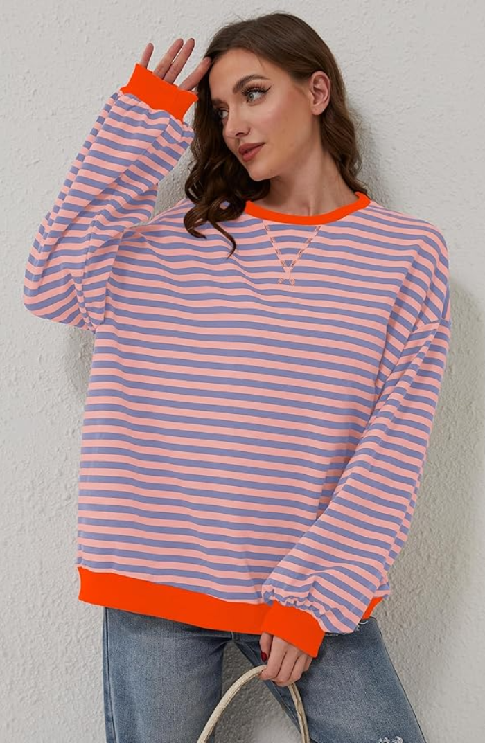 Mana | Jersey Oversize de Rayas
