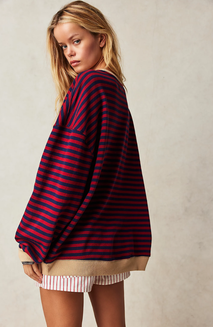 Mana | Jersey Oversize de Rayas