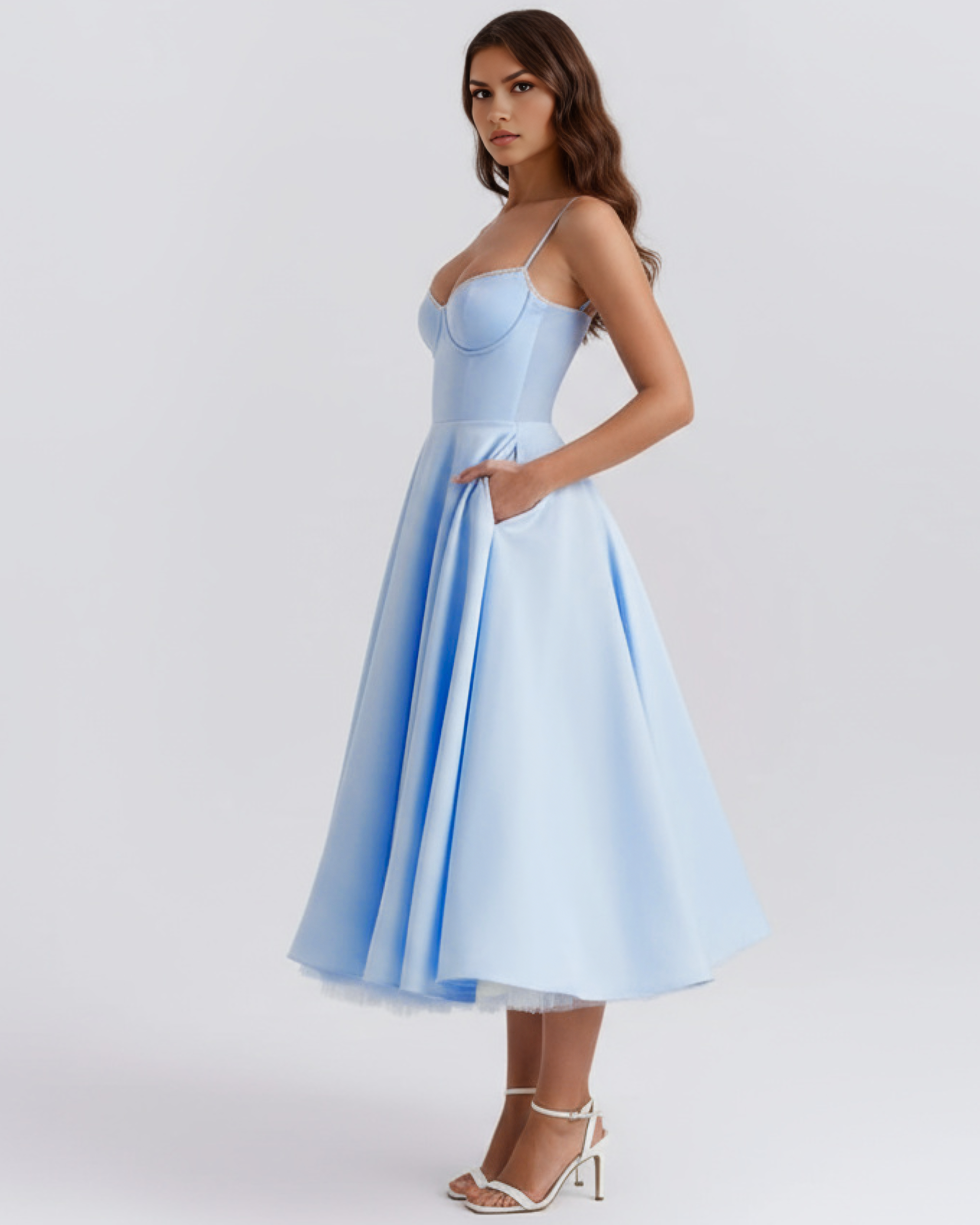 Valentina | Vestido Midi de Ensueño