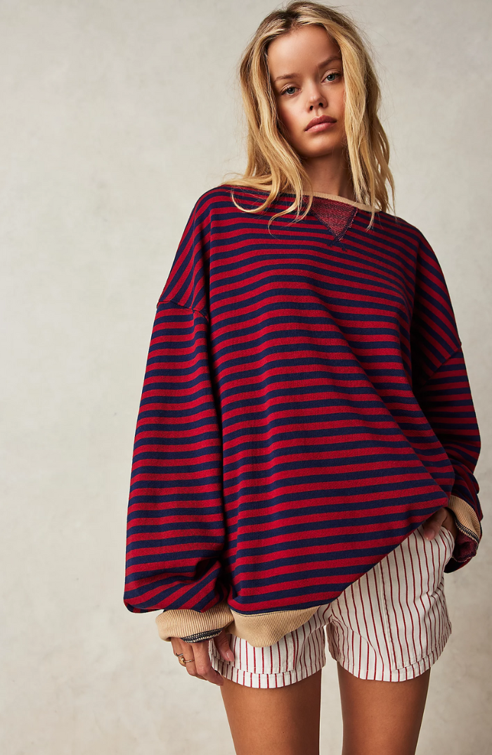Mana | Jersey Oversize de Rayas
