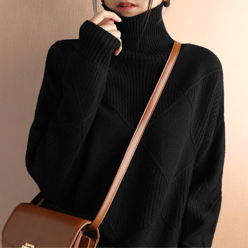 Marcelle | Jersey de Cuello Alto Suave