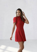 Leah | Vestido Mini con Lazo