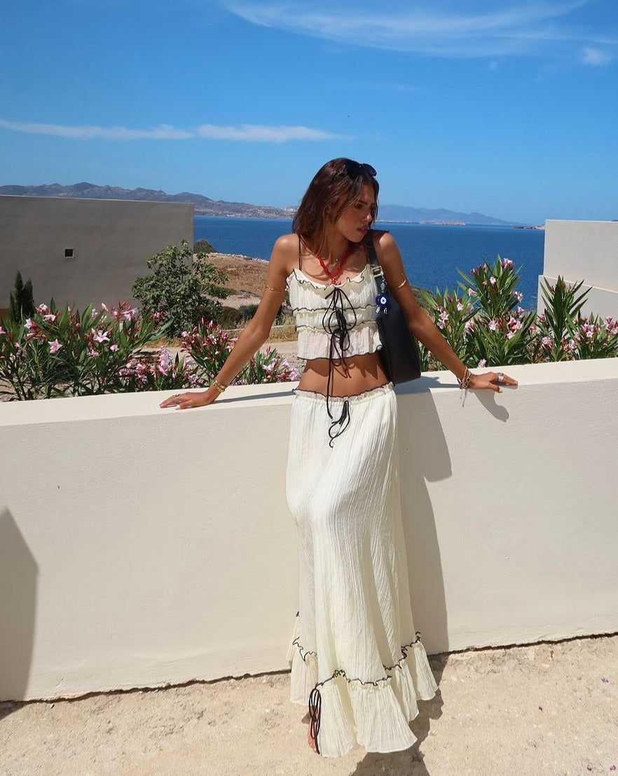 Brianna | Conjunto Elegante de Falda y Top