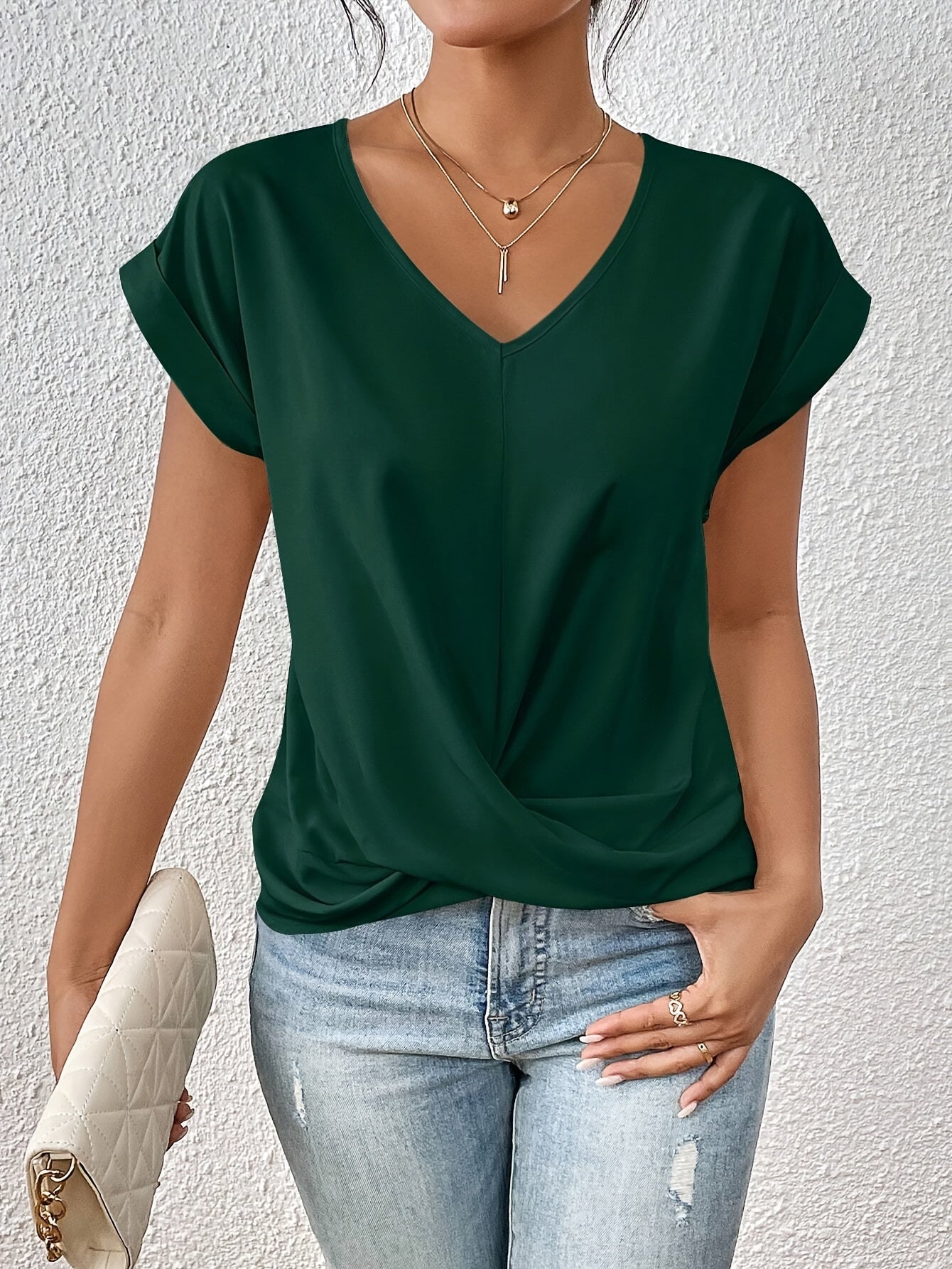 Cleo | Camiseta Escote Corazón
