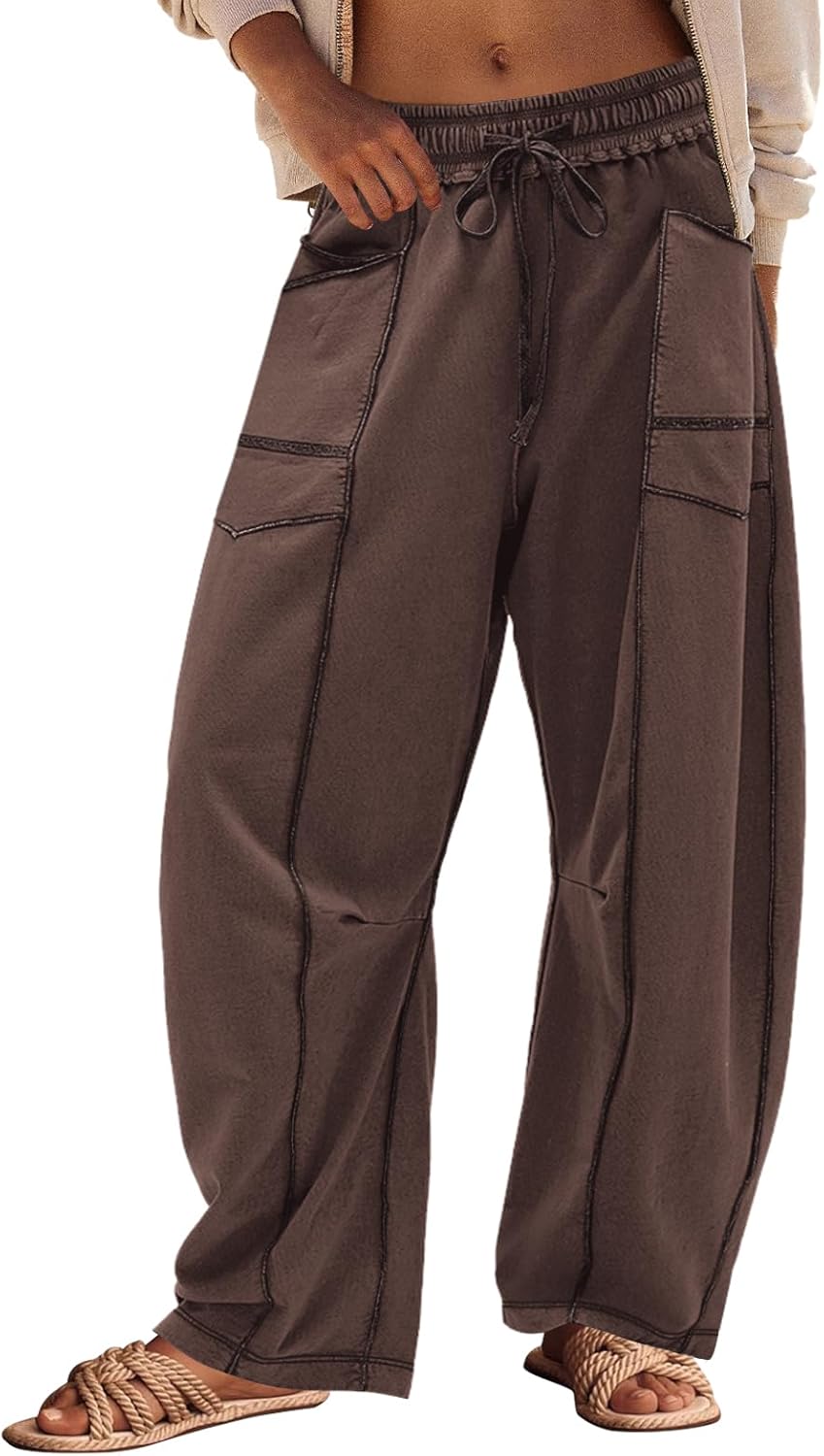 Lina | Pantalón Barrel Fluido