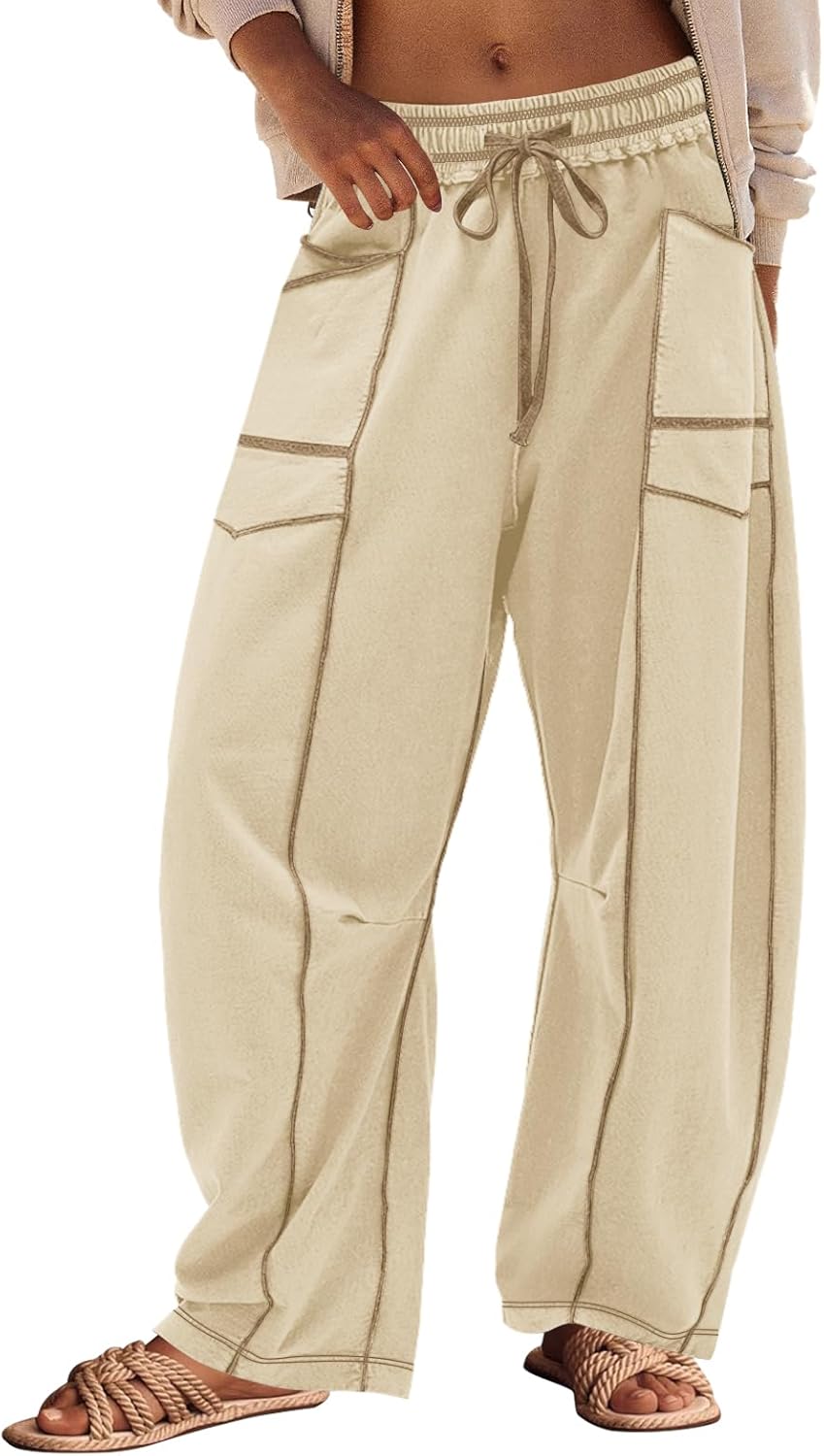 Lina | Pantalón Barrel Fluido