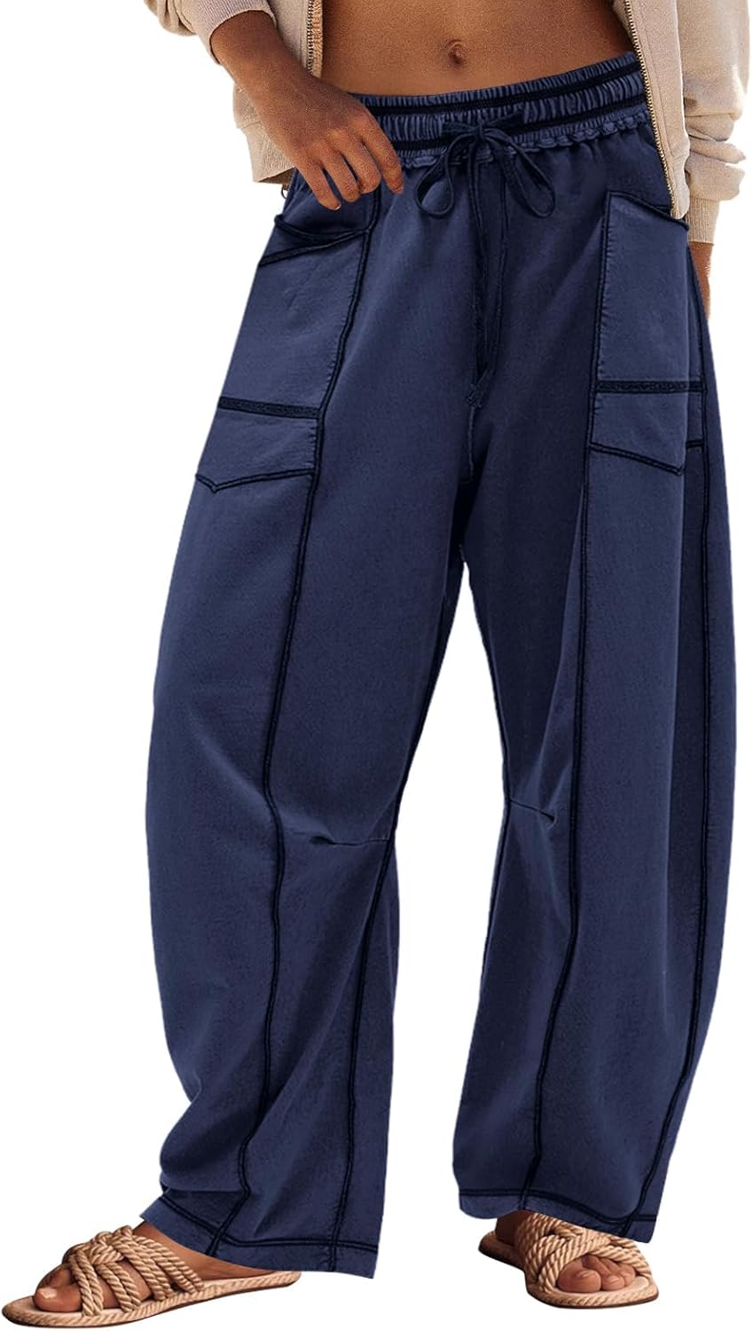 Lina | Pantalón Barrel Fluido