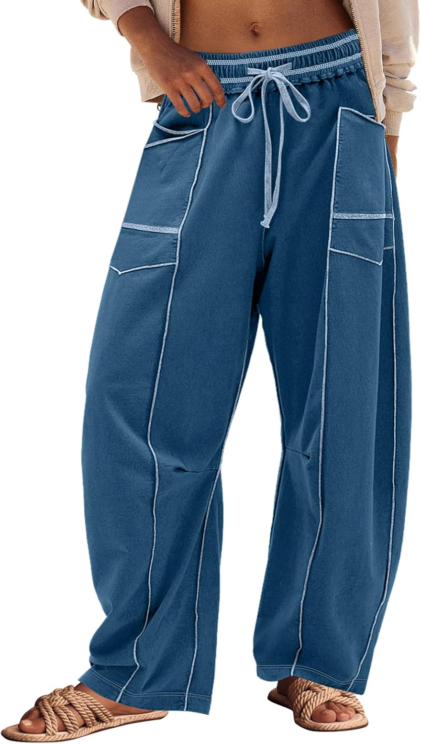 Lina | Pantalón Barrel Fluido