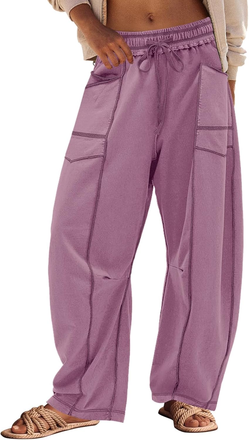 Lina | Pantalón Barrel Fluido