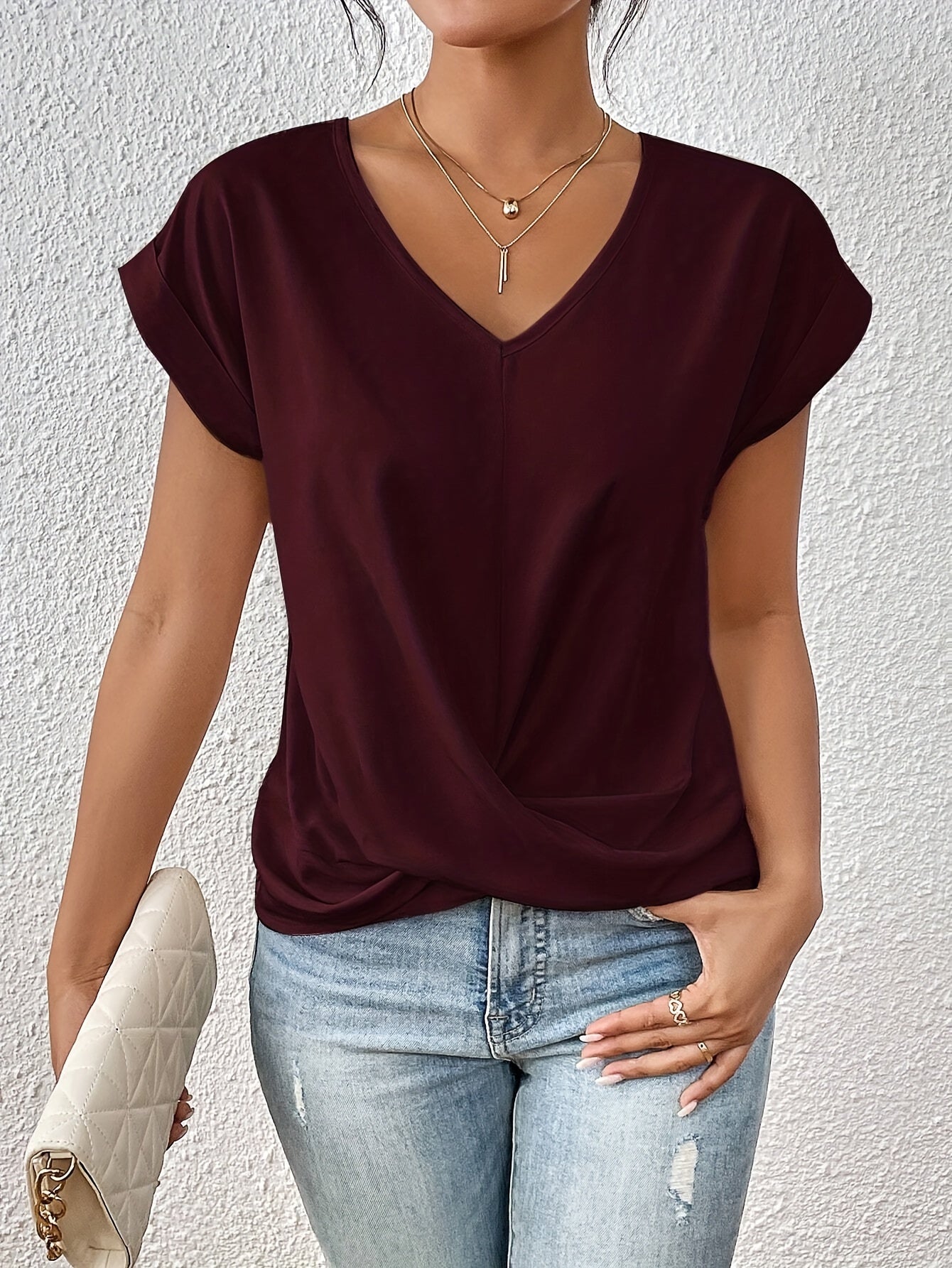 Cleo | Camiseta Escote Corazón
