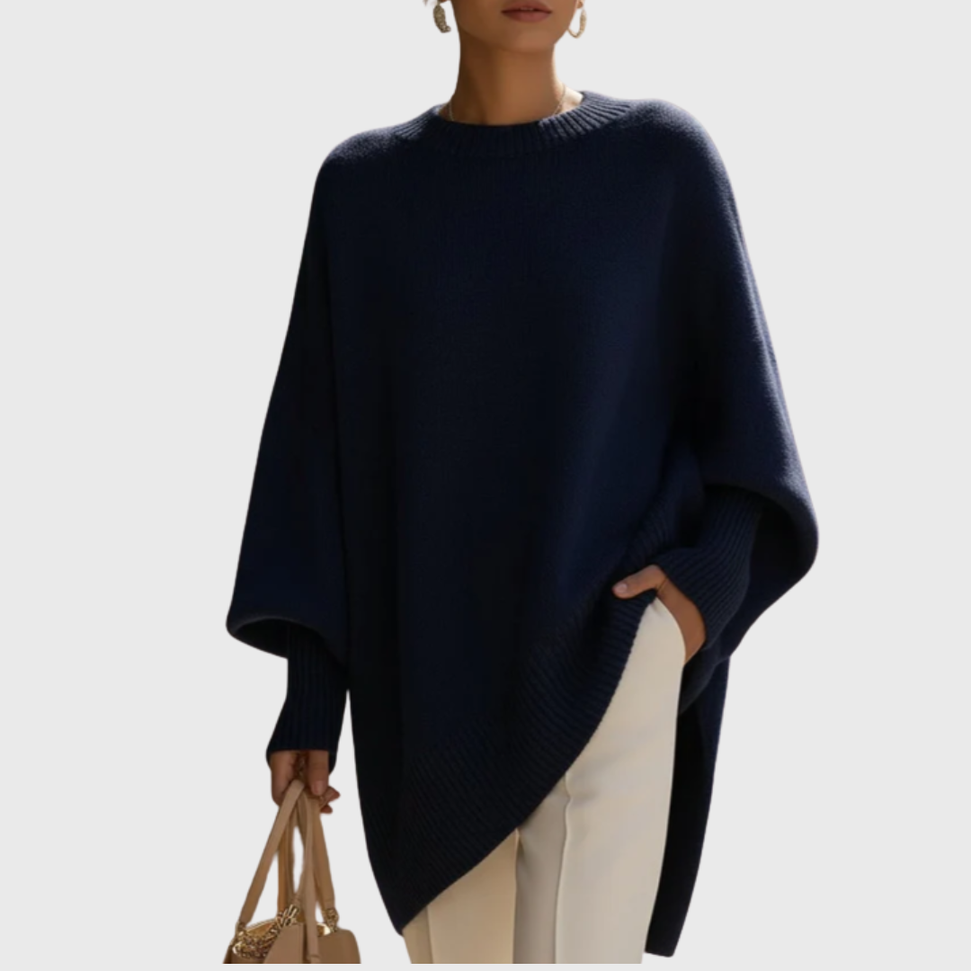 Livia | Poncho de Punto Ligero