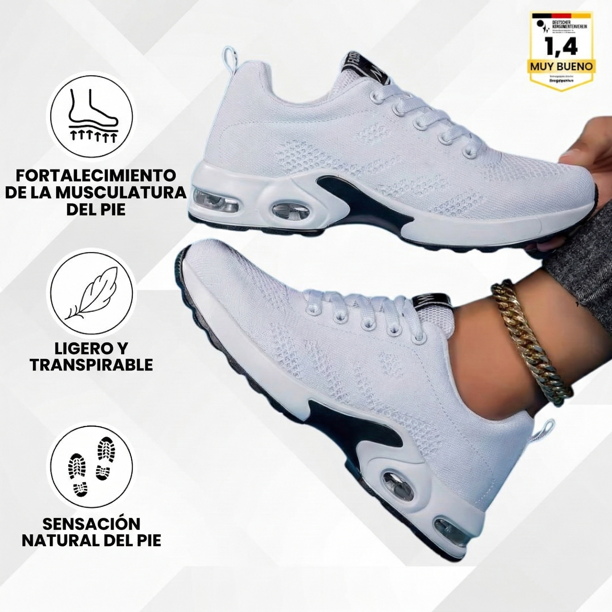 Zapatillas OrthoCare – Camina sin dolor todo el día