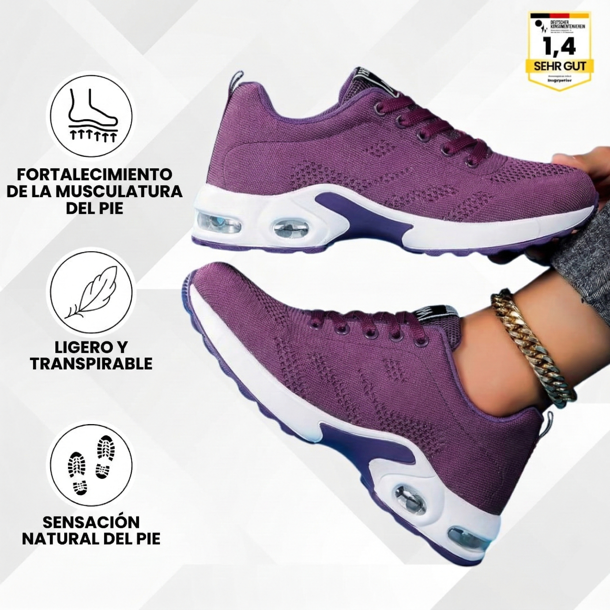 Zapatillas OrthoCare – Camina sin dolor todo el día