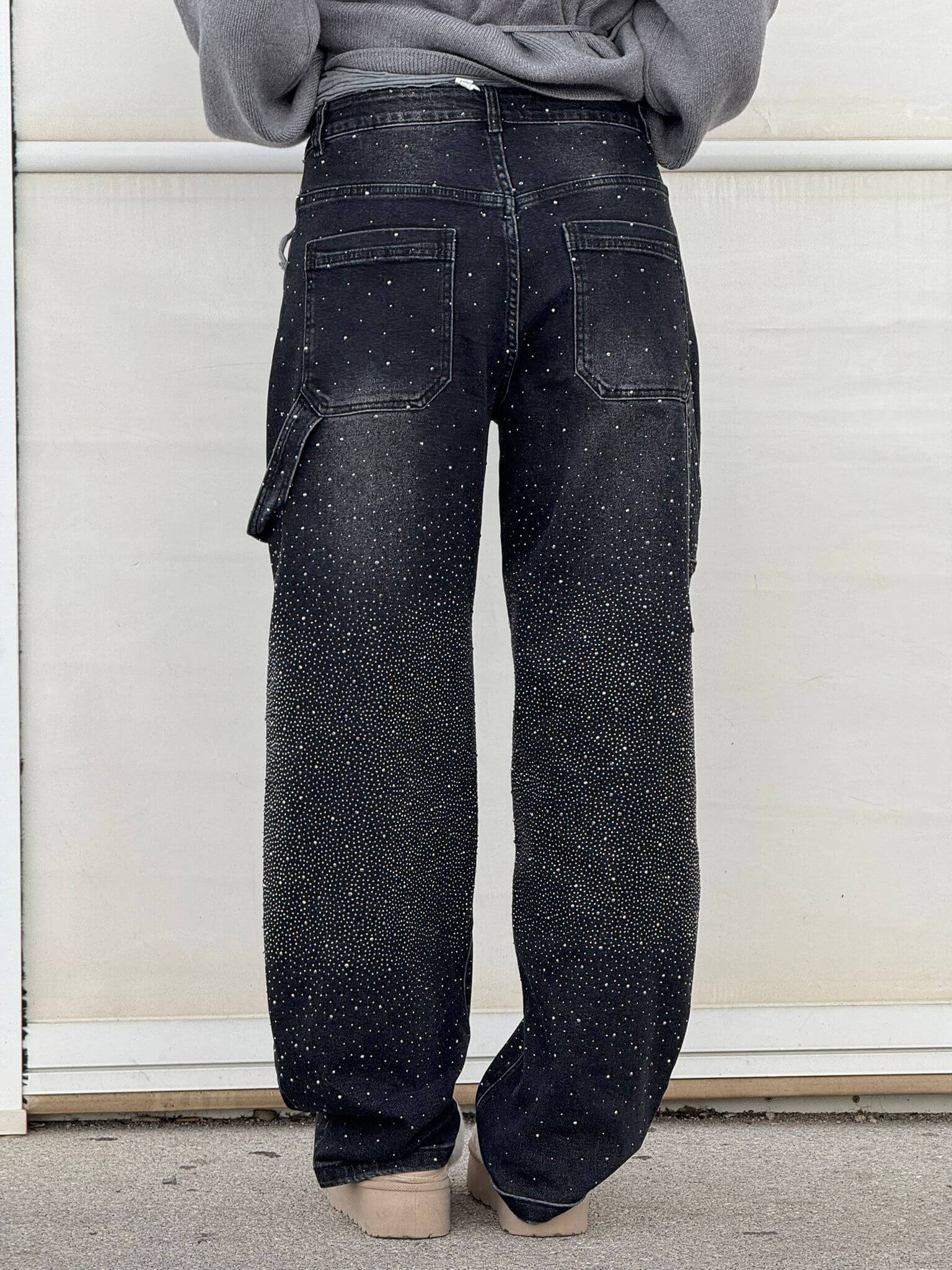 Gertrud | Jeans con Detalles Brillantes