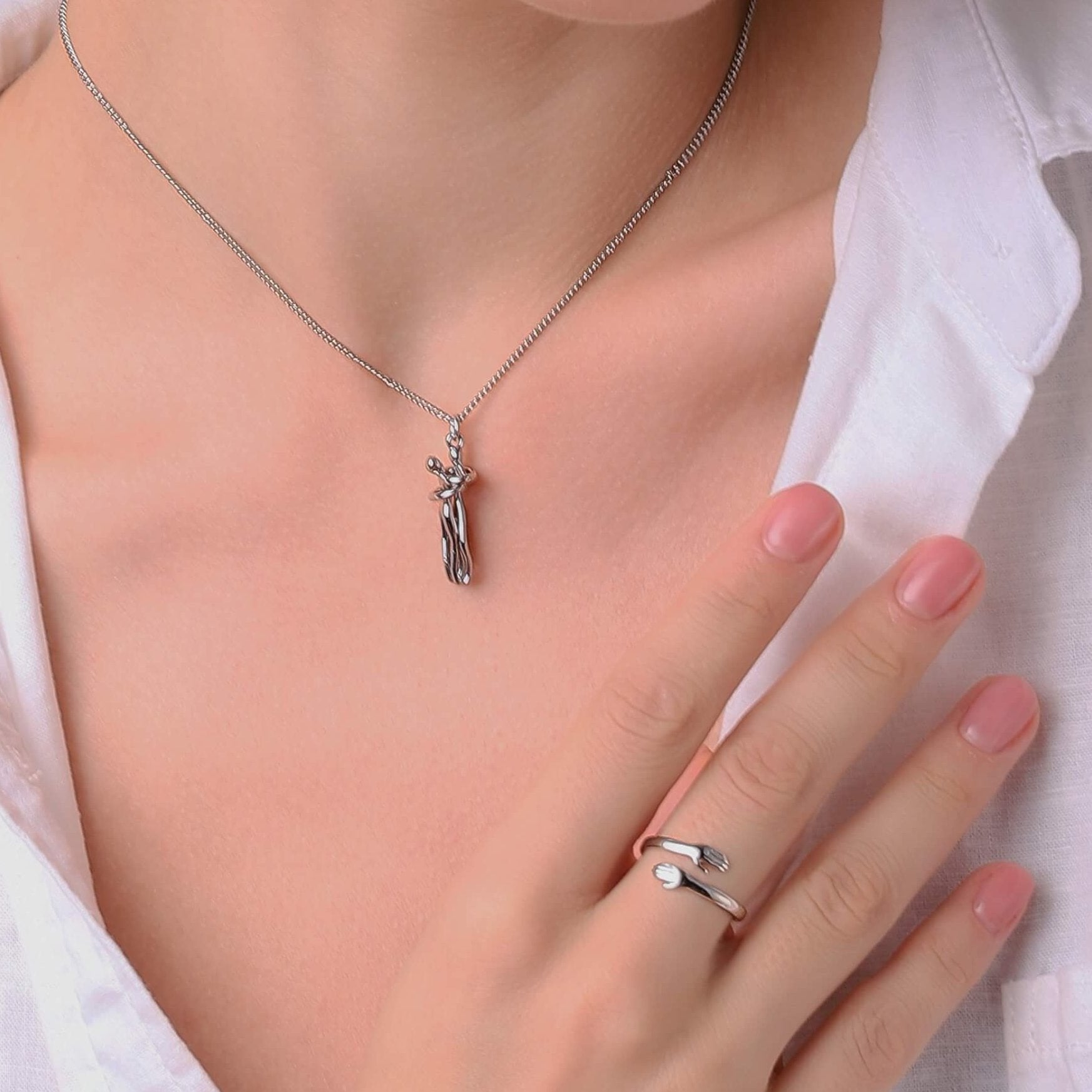 Anillo de Abrazo y Collar de Abrazos