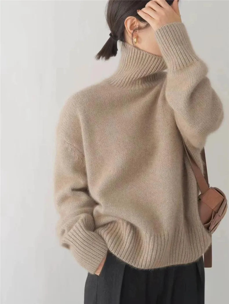 Linea | Jersey de Cuello Alto Elegante
