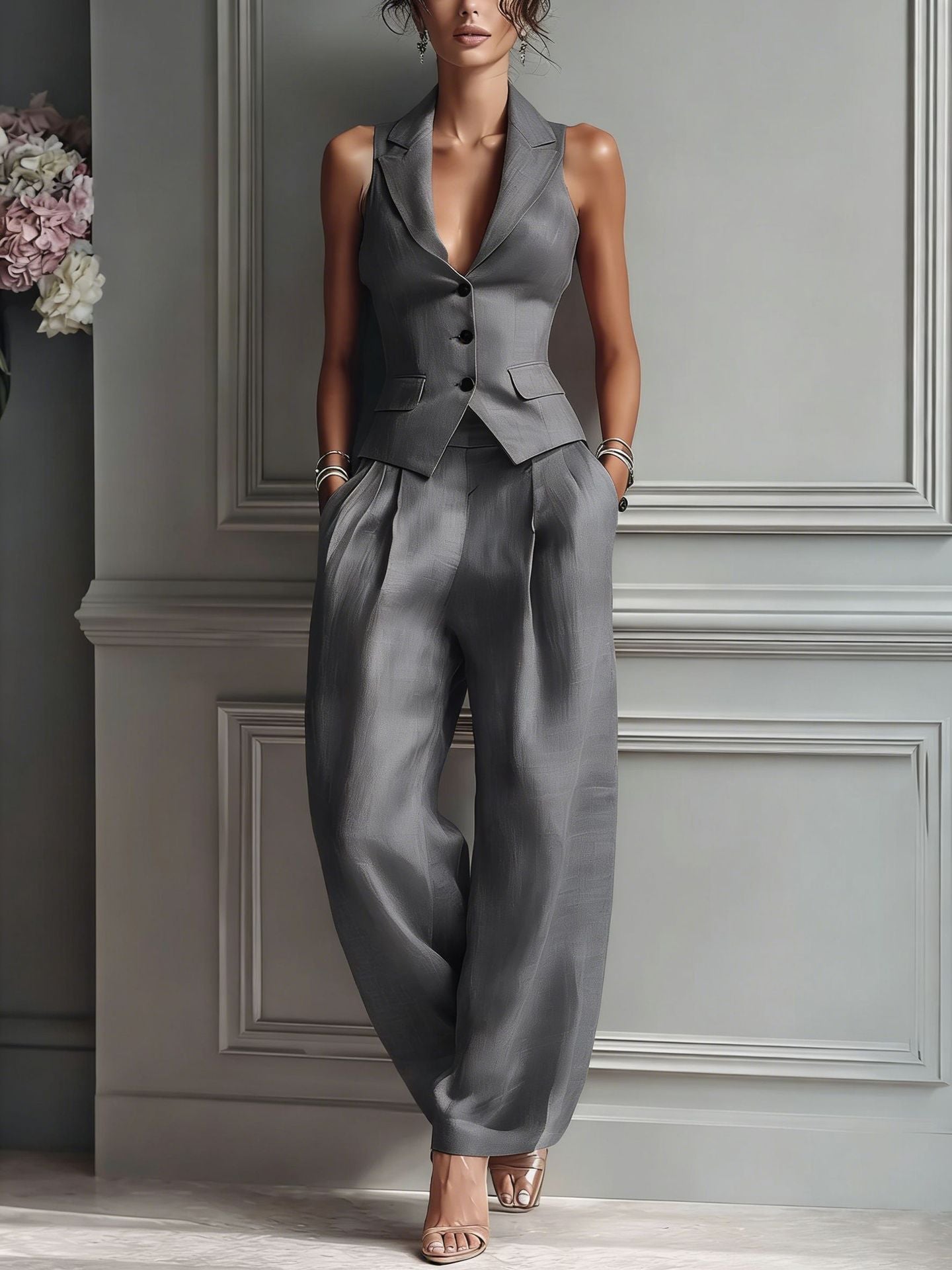 Valentina | Conjunto Elegante de Dos Piezas