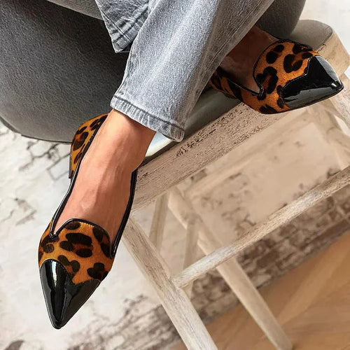 Avera | Mocasines Charm Leopardo