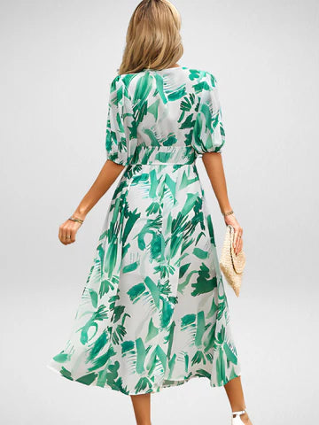 Monia | Vestido Midi con Escote en V