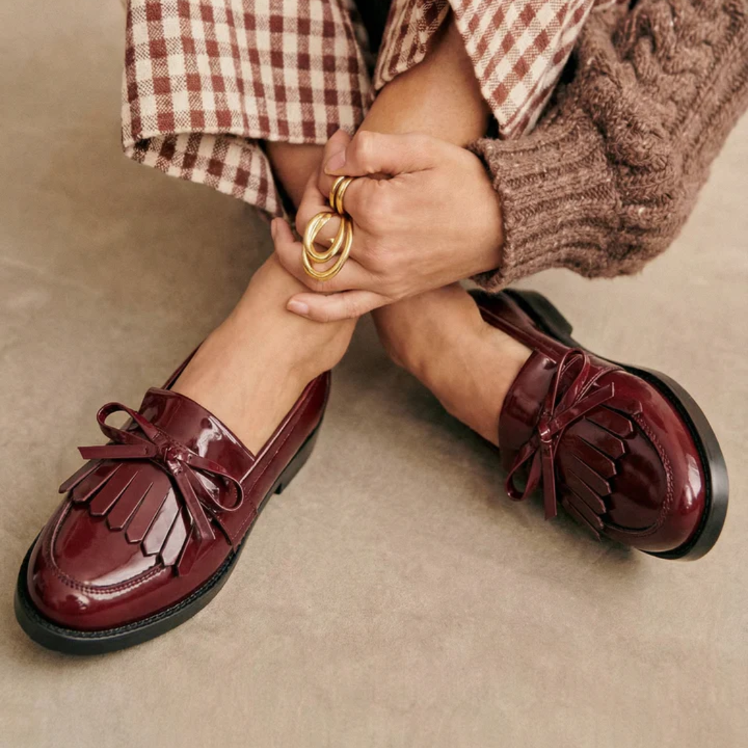 Olivia | Mocasín Elegante con Lazo