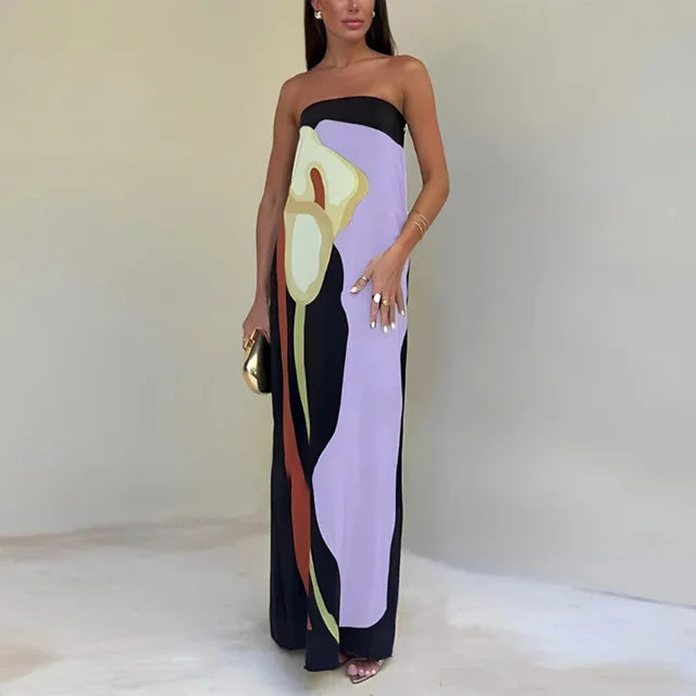 Alisa | Vestido Verano Sin Tirantes