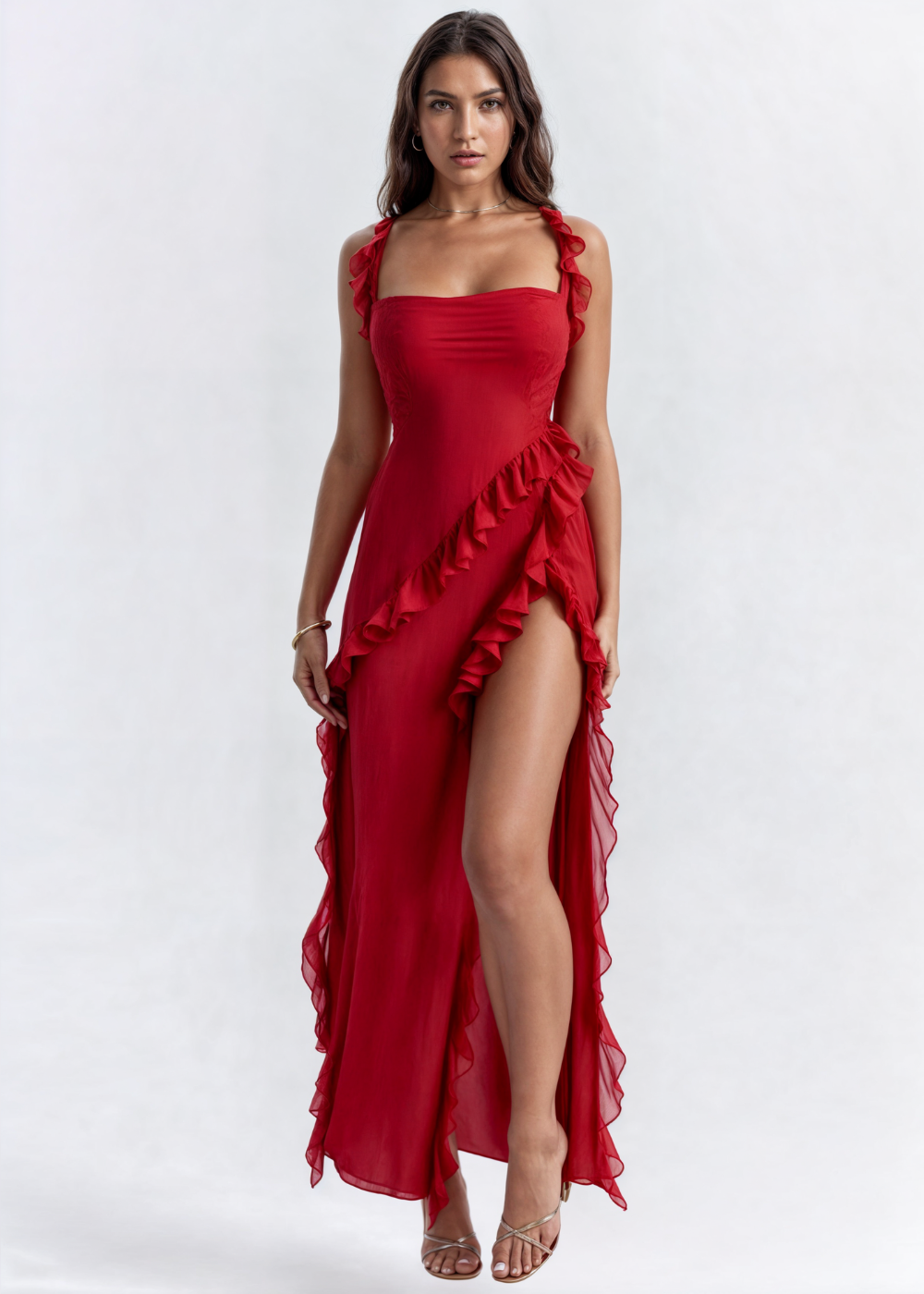 Sofía | Vestido Elegante con Abertura