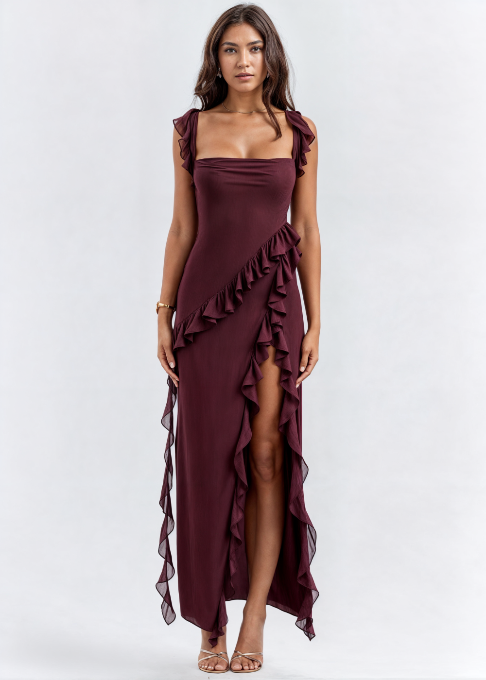 Sofía | Vestido Elegante con Abertura