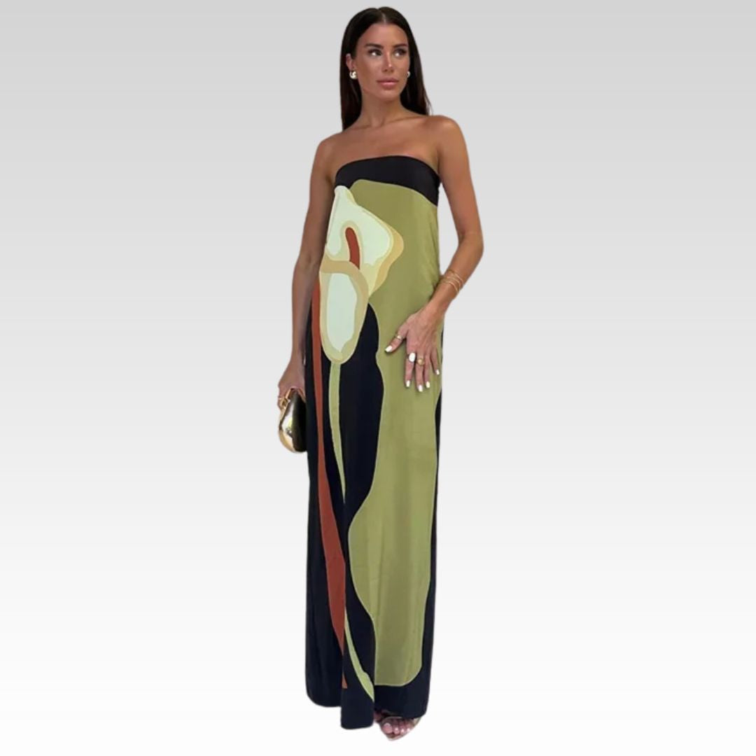 Alisa | Vestido Verano Sin Tirantes