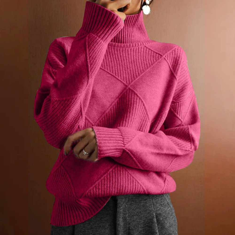 Marcelle | Jersey de Cuello Alto Suave
