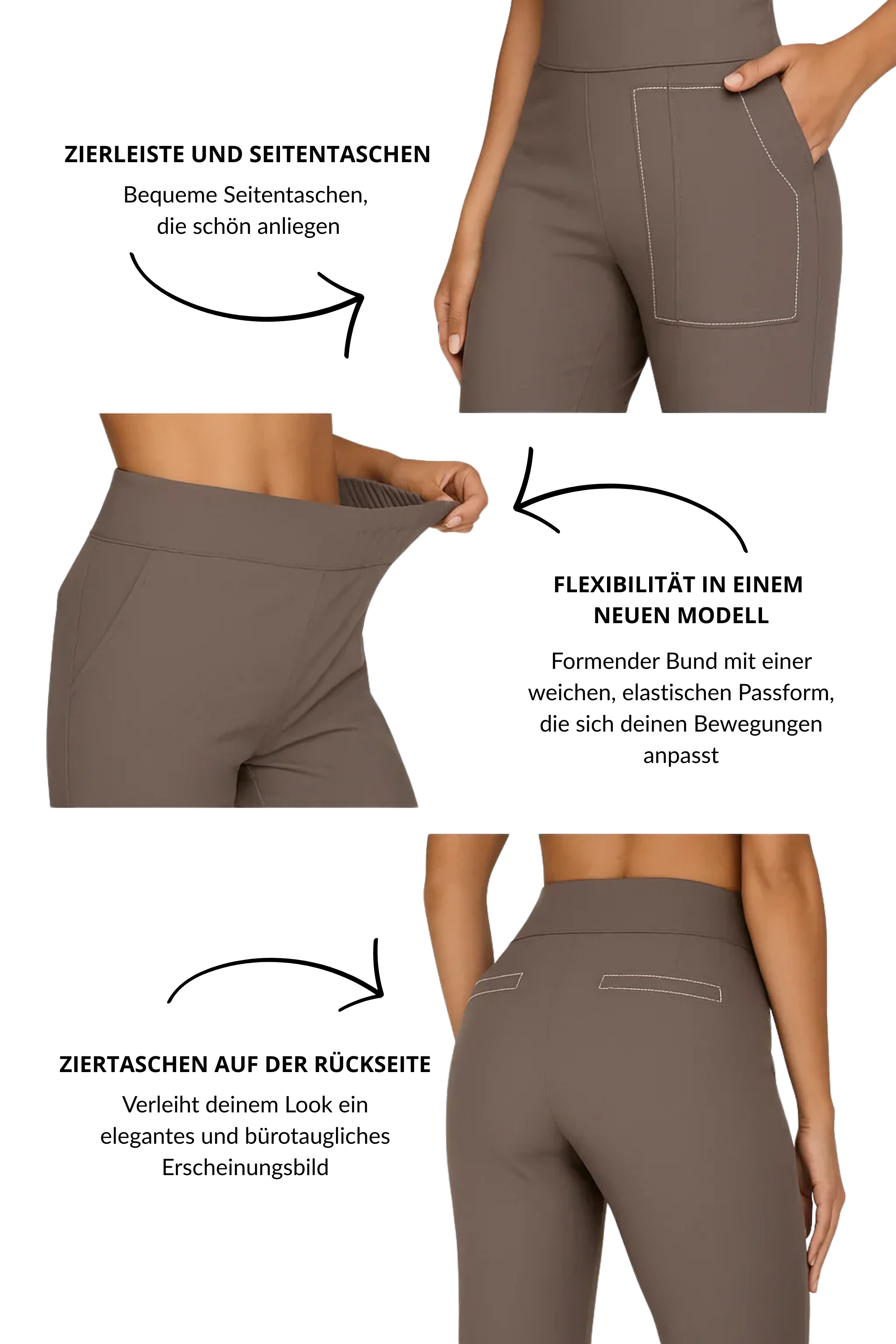 Klara | Pantalón Stretch Confort