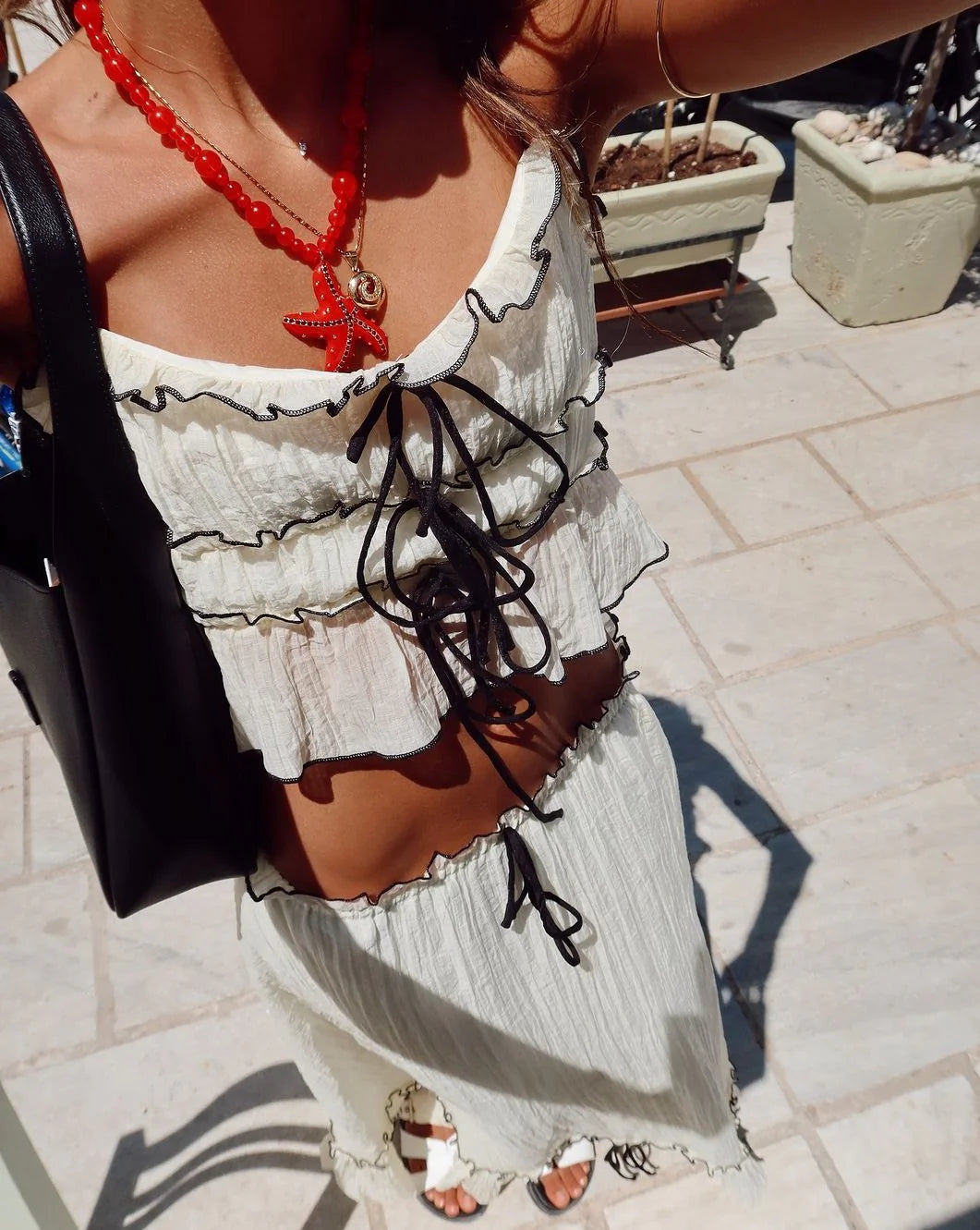 Brianna | Conjunto Elegante de Falda y Top