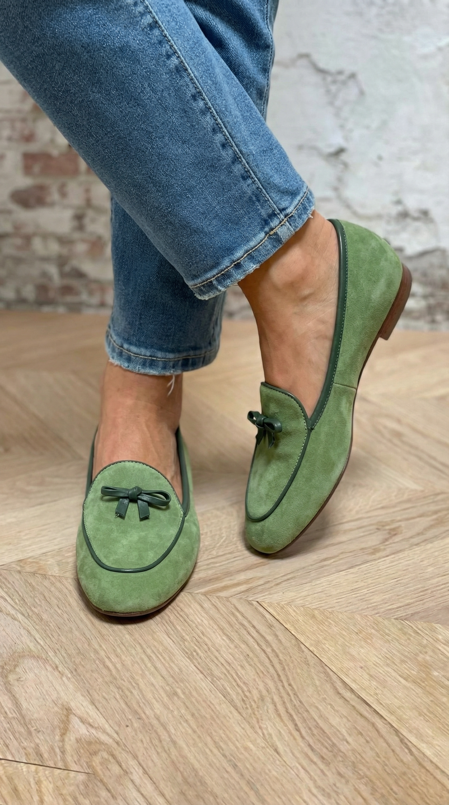 Amalia | Zapato Plano Elegante con Lazo