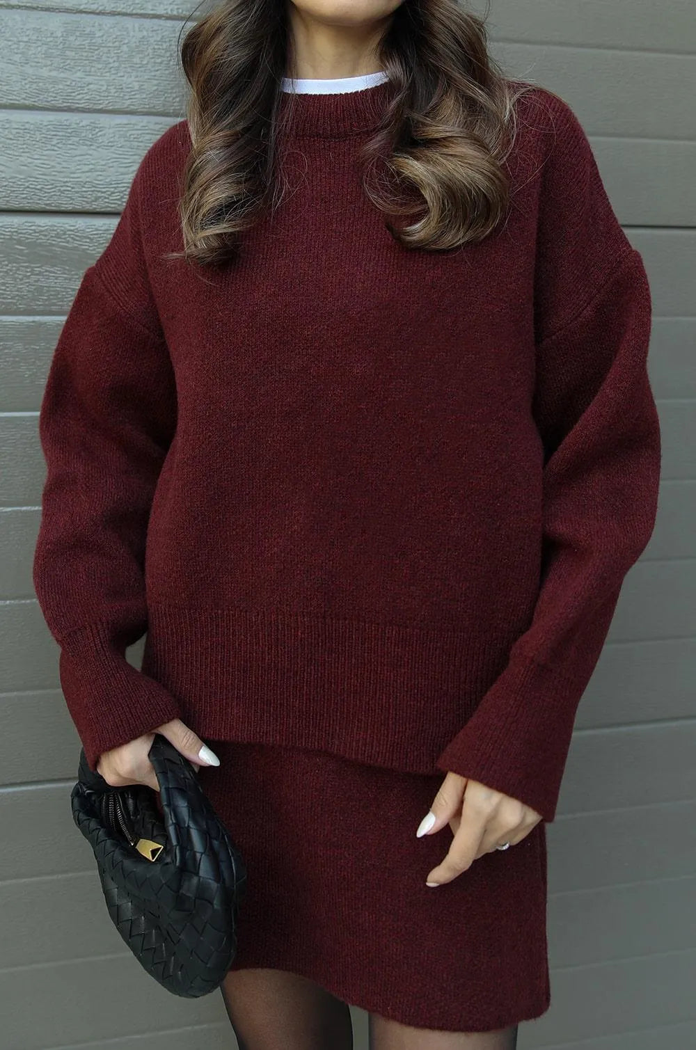Helena | Conjunto de Punto con Falda