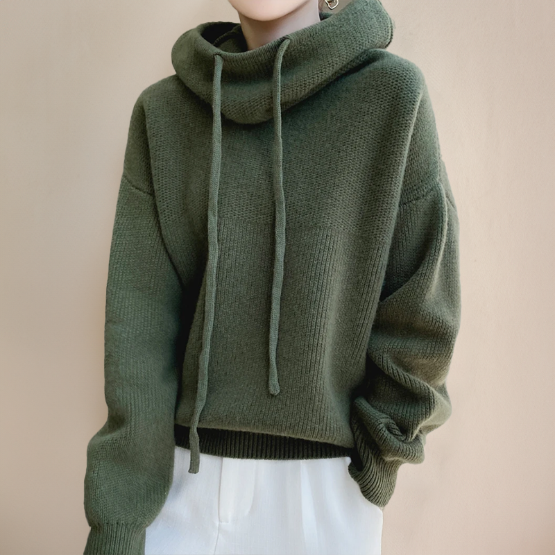 Charlotte | Jersey de Cuello Alto de Merino