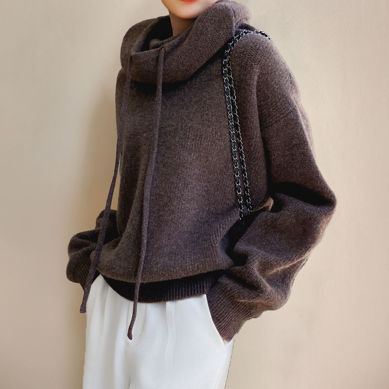 Charlotte | Jersey de Cuello Alto de Merino