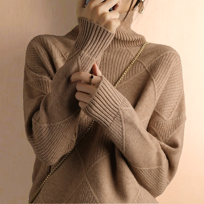 Marcelle | Jersey de Cuello Alto Suave