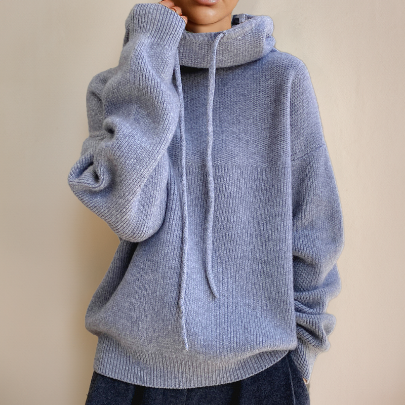 Charlotte | Jersey de Cuello Alto de Merino