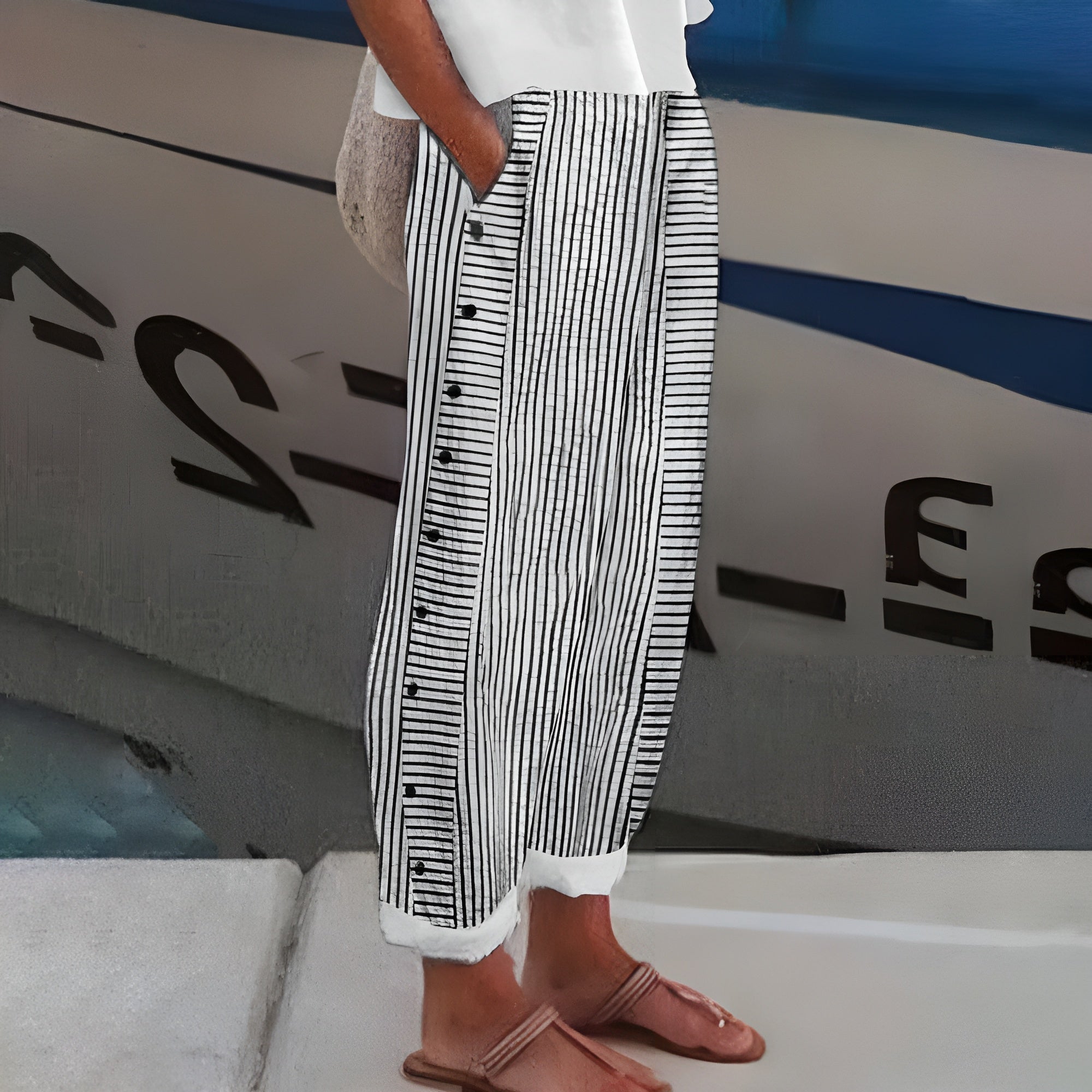 Daniela | Pantalón de Lino Ligero