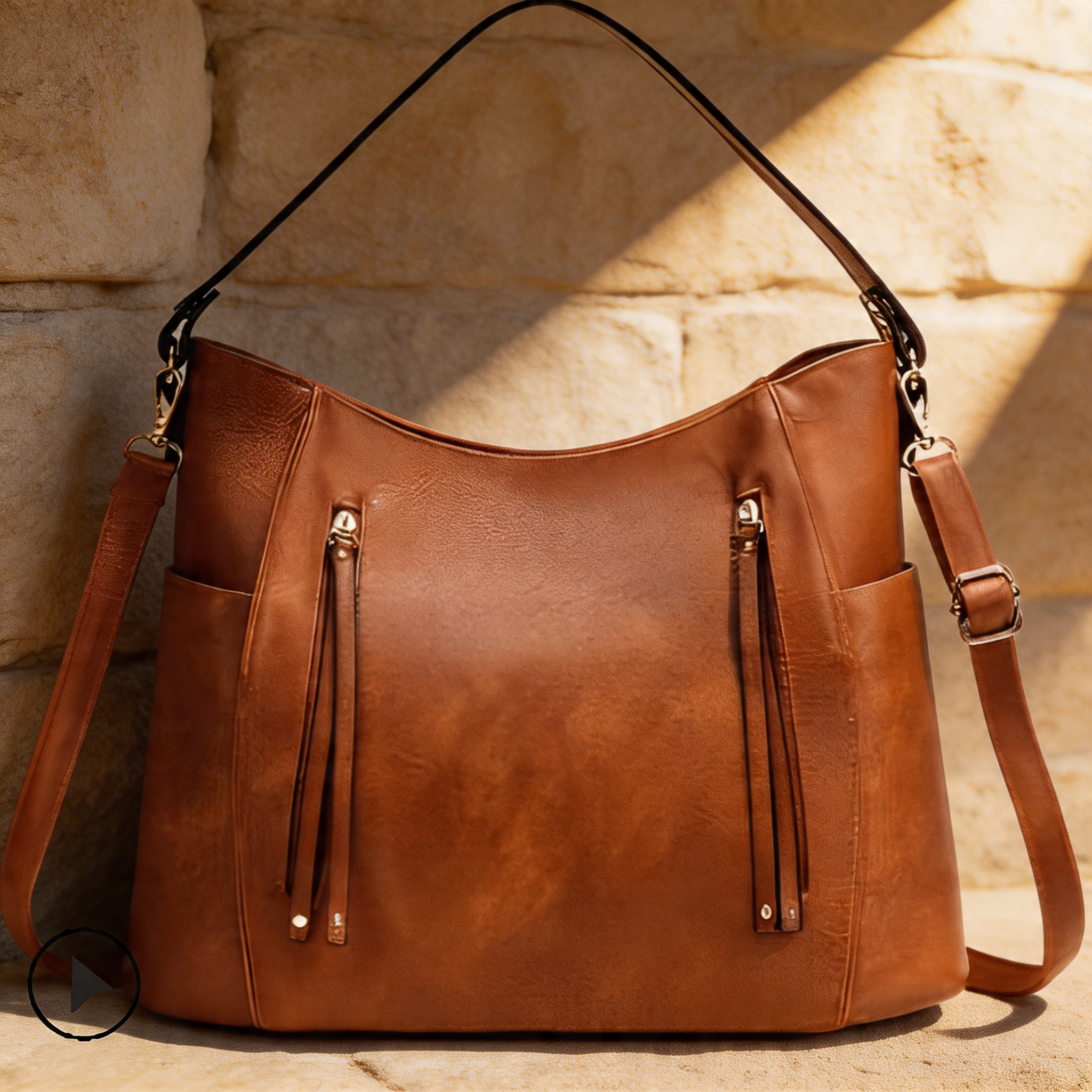 Georgia | Bolso Vintage de Piel