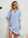 Soraya | Vestido Fluido con Escote en V