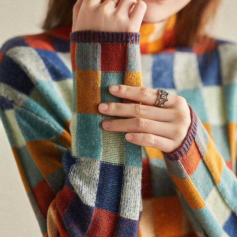 Anna | Jersey de Cuello Alto de Lana
