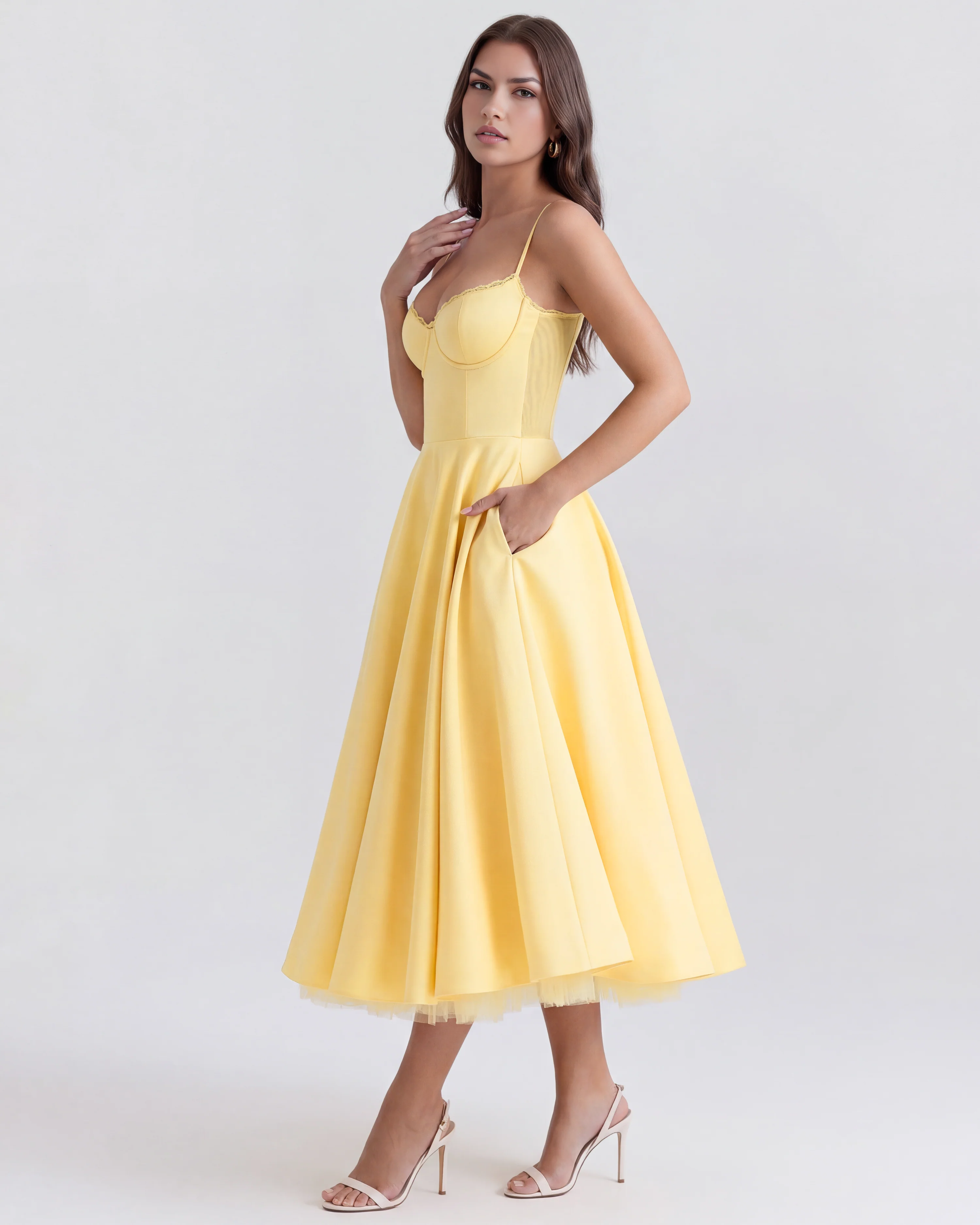 Valentina | Vestido Midi de Ensueño