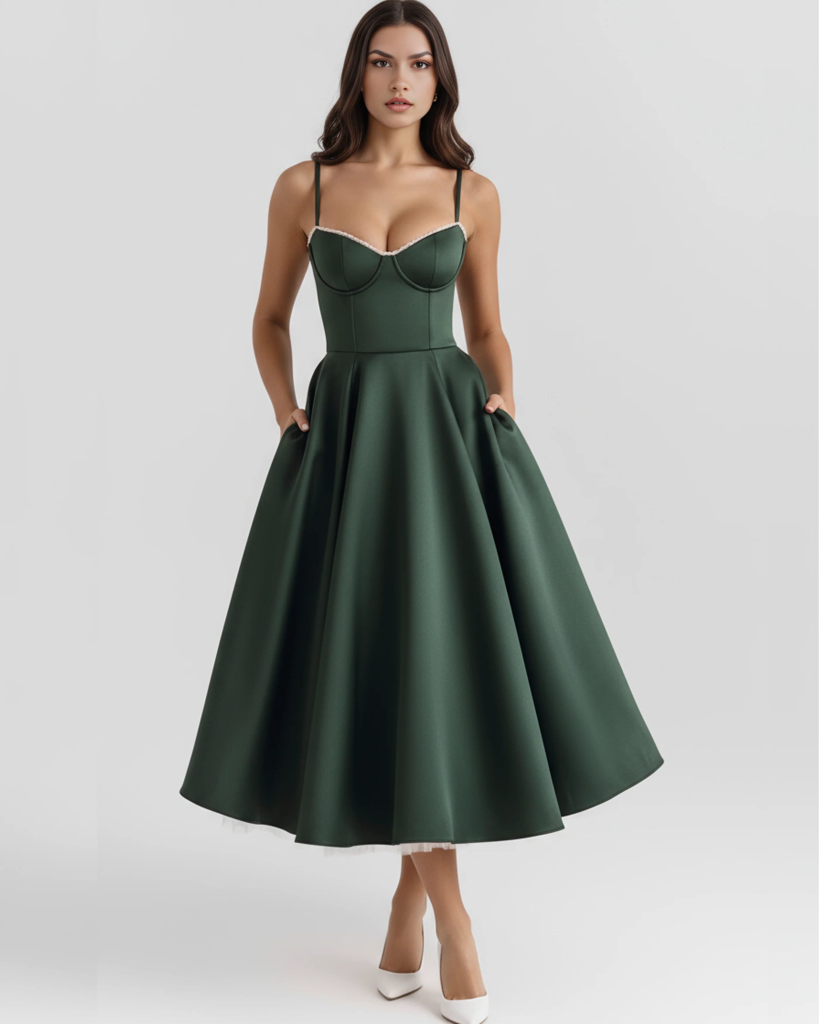 Valentina | Vestido Midi de Ensueño