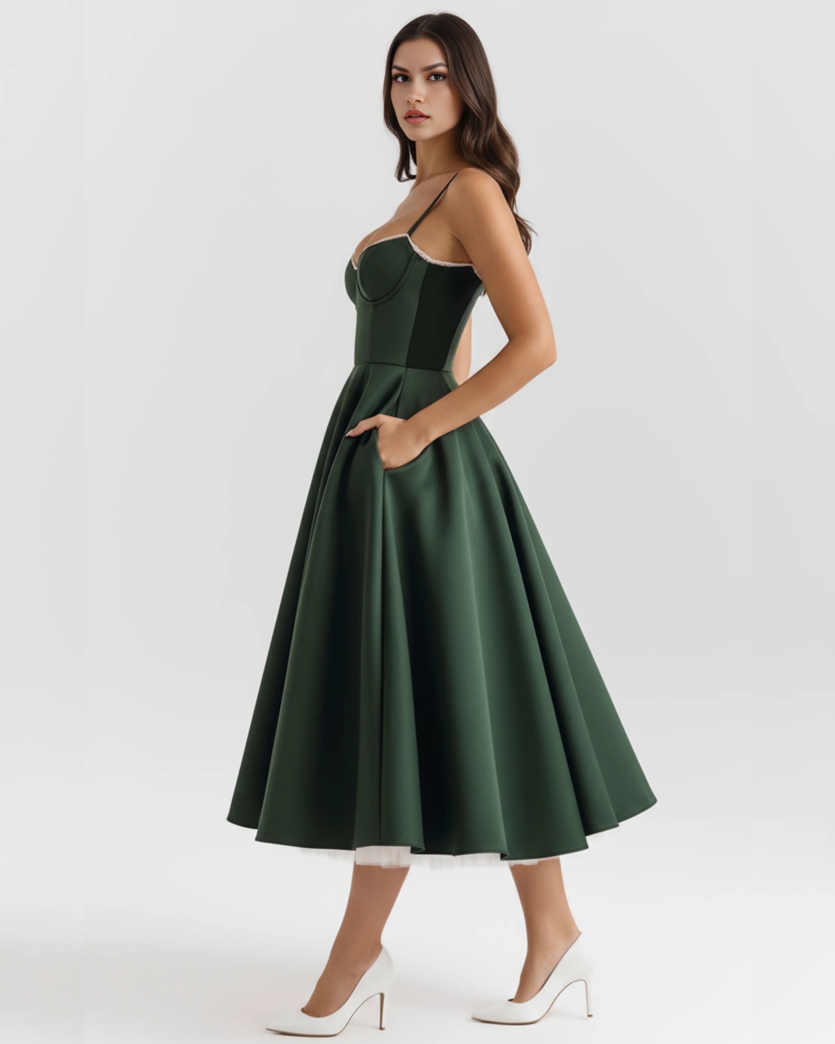 Valentina | Vestido Midi de Ensueño
